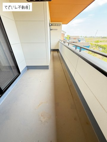 【バルコニー】 | 熊谷市上之　中古住宅   | 現地(2026年月4撮影)
