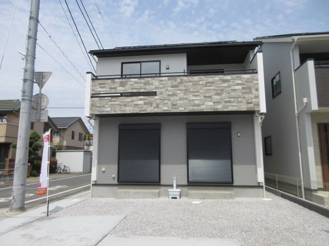 【仲介手数料無料】新築戸建　熊谷市赤城町1-145-1（全2棟）の外観