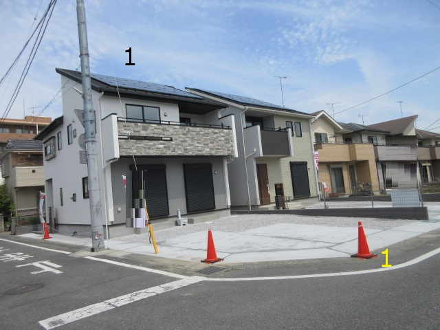 【仲介手数料無料】新築戸建　熊谷市赤城町1-145-1（全2棟）の外観