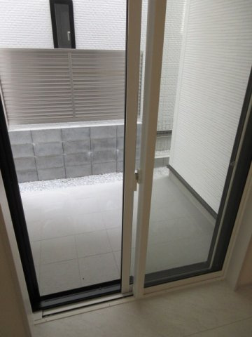 【仲介手数料無料】新築戸建　熊谷市赤城町1-145-1（全2棟）の庭