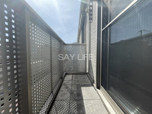 シャーメゾン稲田本町Bのバルコニー