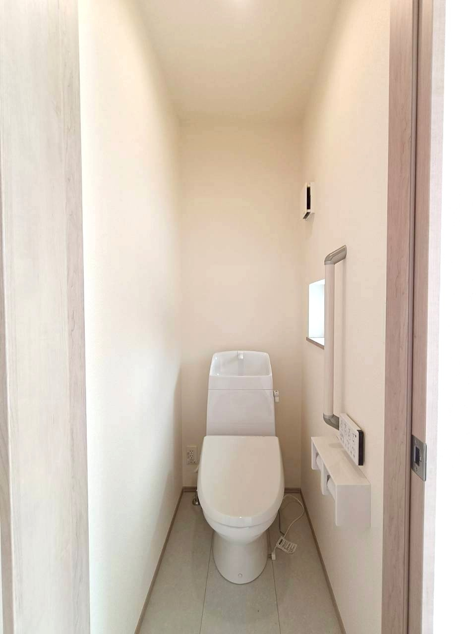 八潮市　二丁目　新築戸建　全7棟のトイレ|コンパクトで使いやすいトイレです