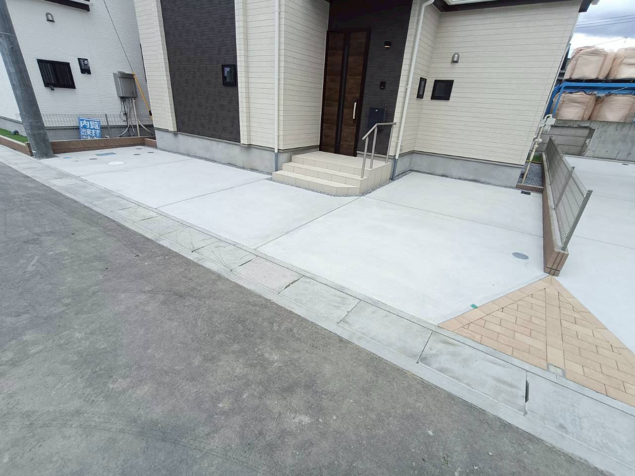 八潮市　二丁目　新築戸建　全7棟の駐車場|駐車場です
