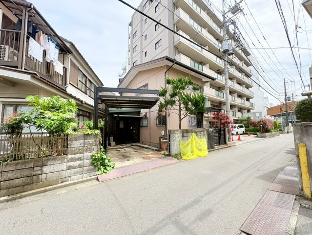 川越市脇田本町　建築条件なし売地　東武東上線『川越駅』徒歩5分　【仙波小学区】の前面道路含む現地写真