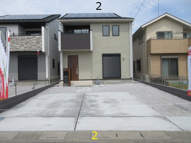 【仲介手数料無料】新築戸建　熊谷市赤城町1-145-1（全2棟）の外観