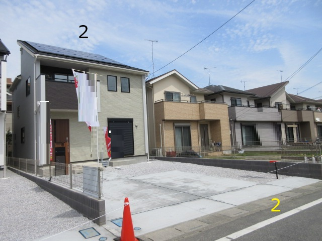 【仲介手数料無料】新築戸建　熊谷市赤城町1-145-1（全2棟）の外観