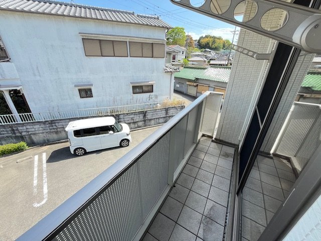 シャーメゾンリラフォートのバルコニー