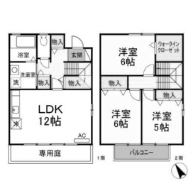 プレミールメゾン　B棟 B-の間取り