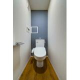 【トイレ】 | レ・メゾン入谷 | ゆったりとした空間のトイレです