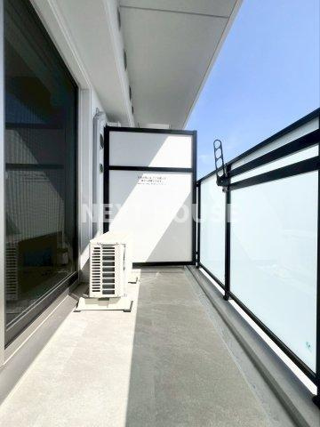 スプランディッド上本町WESTのバルコニー