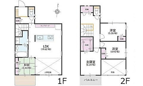 安佐南区安東５丁目の間取り