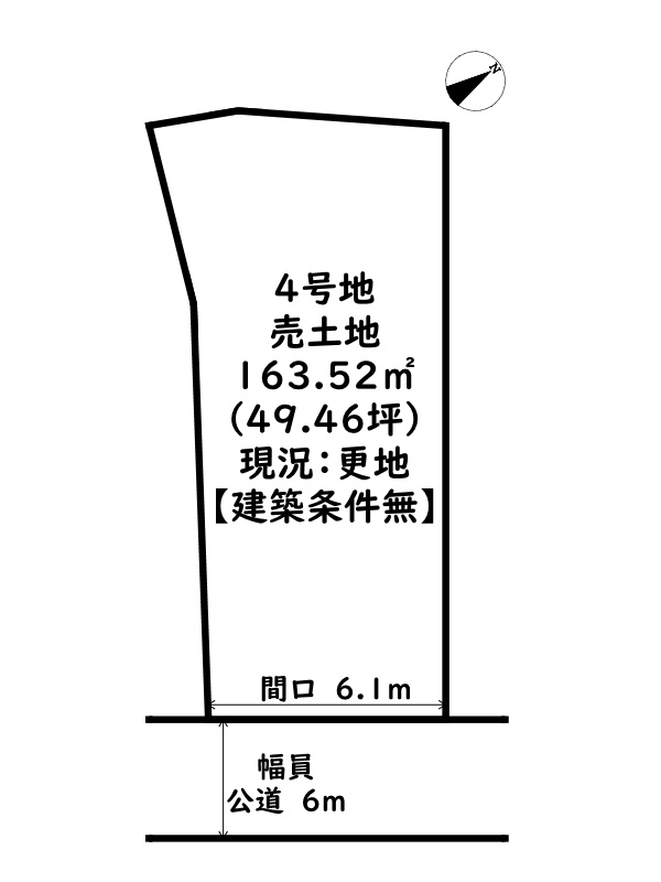 姫路市四郷町山脇第16/売土地の土地図