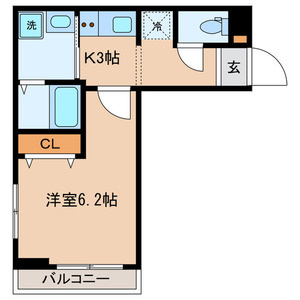 ＬａＬａ神泉 の間取り|間取りです。
