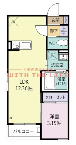 BRAVEBASE宿町【キャンペーン対象物件】の間取り