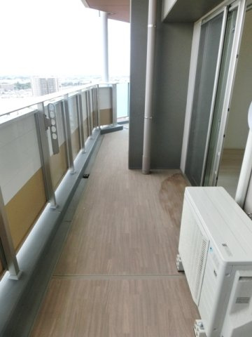 パークシティ柏の葉キャンパス　ザ・ゲートタワー　ウエストのバルコニー|※写真は同タイプ住戸です。
