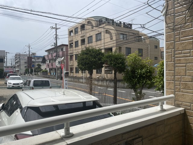 松戸市胡録台のアパートの展望