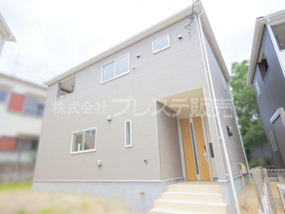 【外観】 | 大和郡山市箕山町の新築一戸建 全６区画 | 現地写真（２号地外観）建物完成！実際の建物内をご内覧できます♪※現地に係員は常駐しておりません。