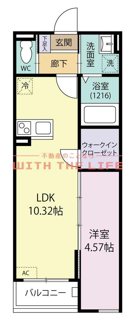 BRAVEBASE宿町【キャンペーン対象物件】の間取り