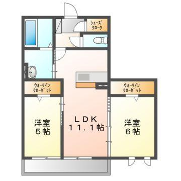ハーベストの間取り