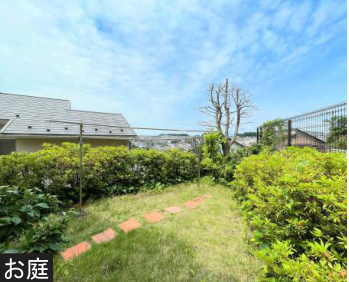 泉区領家1丁目 中古戸建 4990万円の庭