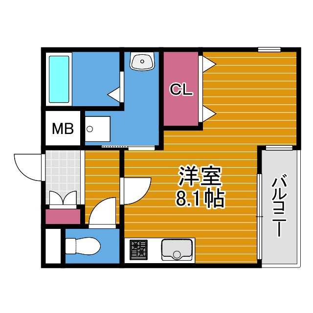 ステラウッド春日丘の間取り