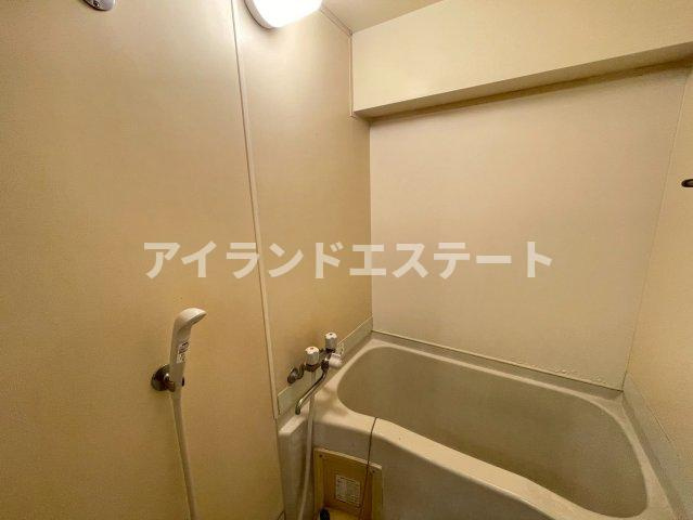 ヴィラ金谷　1フロア2住戸　L字型バルコニー　の浴室