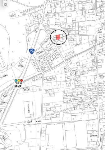 中古住宅　下有知の地図