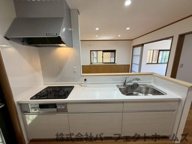長尾東町3丁目戸建のキッチン|使いやすいキッチンです