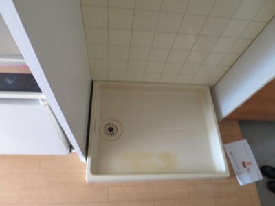 【設備】 | コーポサンスーシン | 室内洗濯機置場