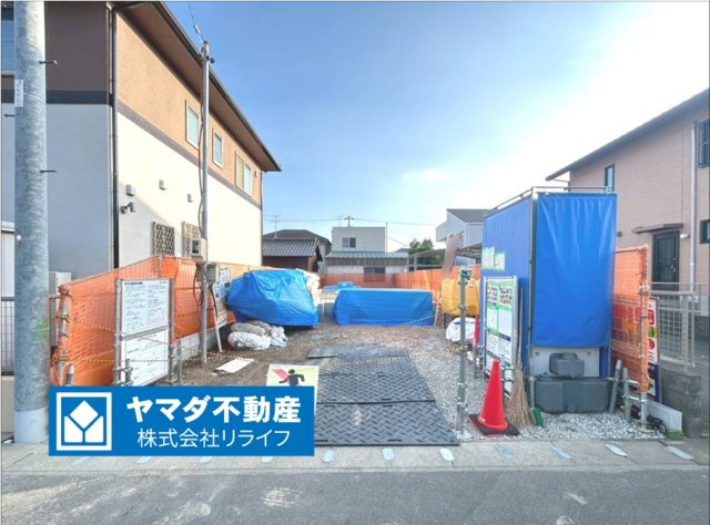 ブルーミングガーデン　江南市高屋町旭　全1区画分譲の外観|「現地（2026年4月21日）撮影」　
■外観写真　
■ヤマダ不動産　株式会社リライフ　