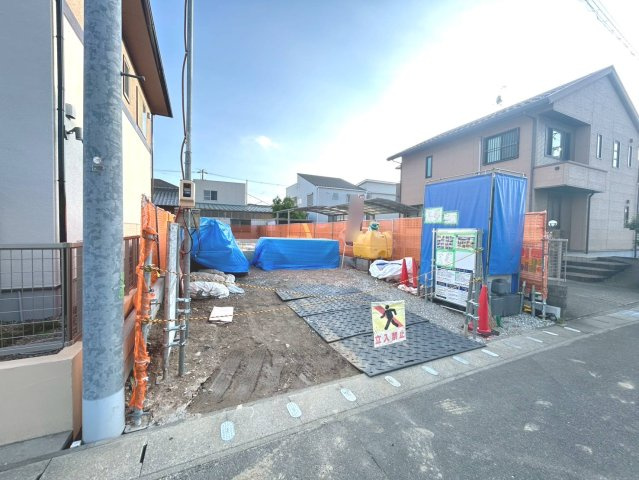 ブルーミングガーデン　江南市高屋町旭　全1区画分譲の外観|「現地（2026年4月21日）撮影」　
■全体写真　
■ヤマダ不動産　株式会社リライフ　