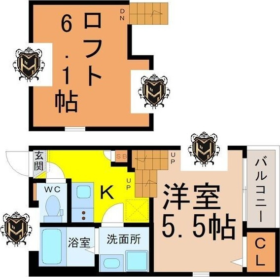 プロスペリテの間取り