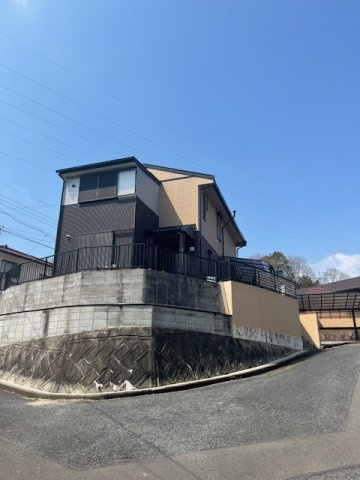 邑久町北島戸建ての前面道路含む現地写真