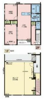 bell Courageの間取り