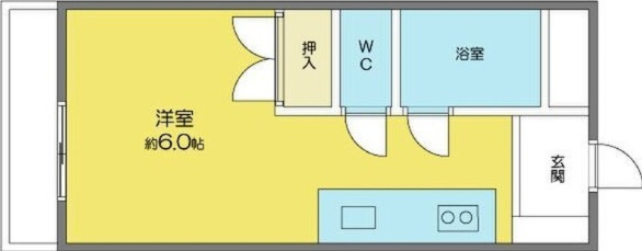 シャンテ逢和IIIの間取り