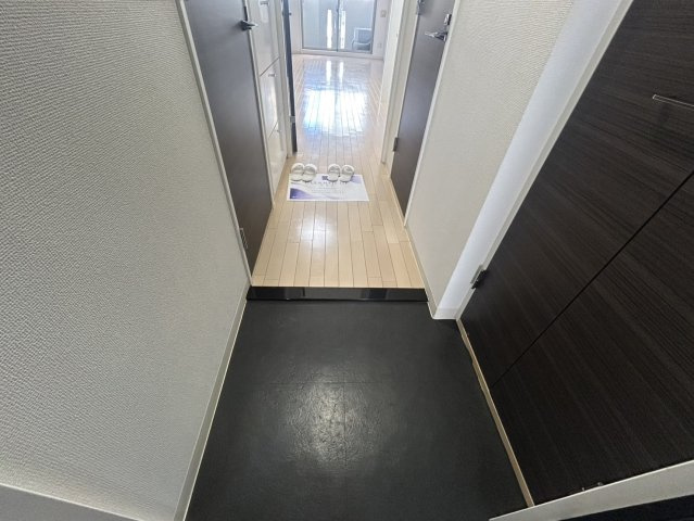 レジティア京町堀の玄関