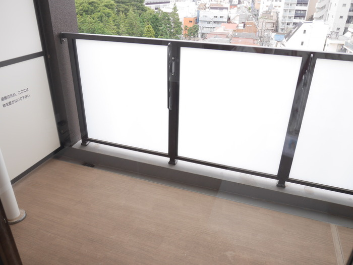 D-room早稲田のバルコニー
