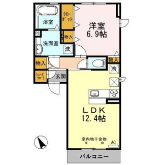 【間取り】 | プランドール加納