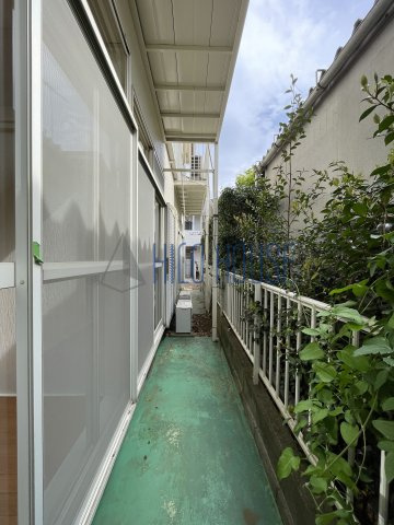 昭和コーポ越生のバルコニー