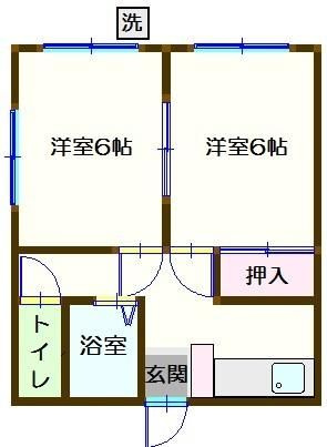 青梅市河辺町８丁目のアパート