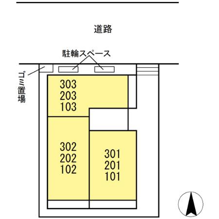 【区画図】D Paina 矢向