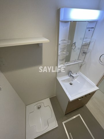 ハーモニーテラス平野西Ⅱの洗面所