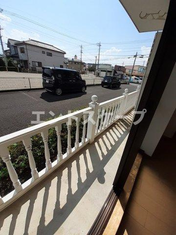 リゼ・クレストのバルコニー|高崎、前橋のお部屋探しはエンドスケープまで！お客様の理想お聞かせ下さい♪