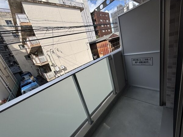 ユーミー矢場町のバルコニー