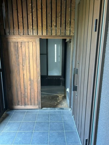 北条辻の玄関|シンプルで使いやすい玄関です