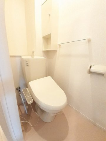 ルミナスしまだⅠのトイレ|コンパクトで使いやすいトイレです