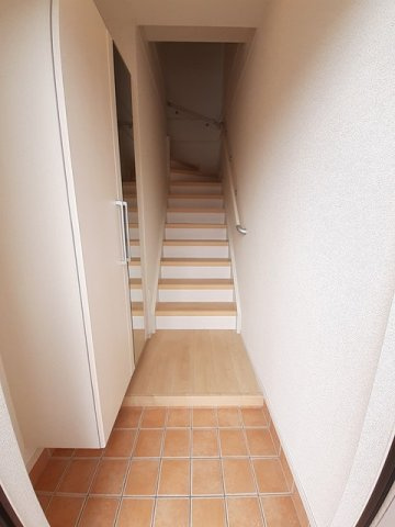 ルミナスしまだⅠの玄関|きれいな玄関です