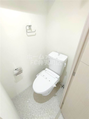 【トイレ】 | アスヴェル阿波座BLUE EARTH | 落ち着いたトイレです