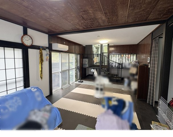中古戸建の居間・リビング
