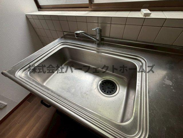 萱島信和町戸建　賃貸のキッチン|使いやすいキッチンです